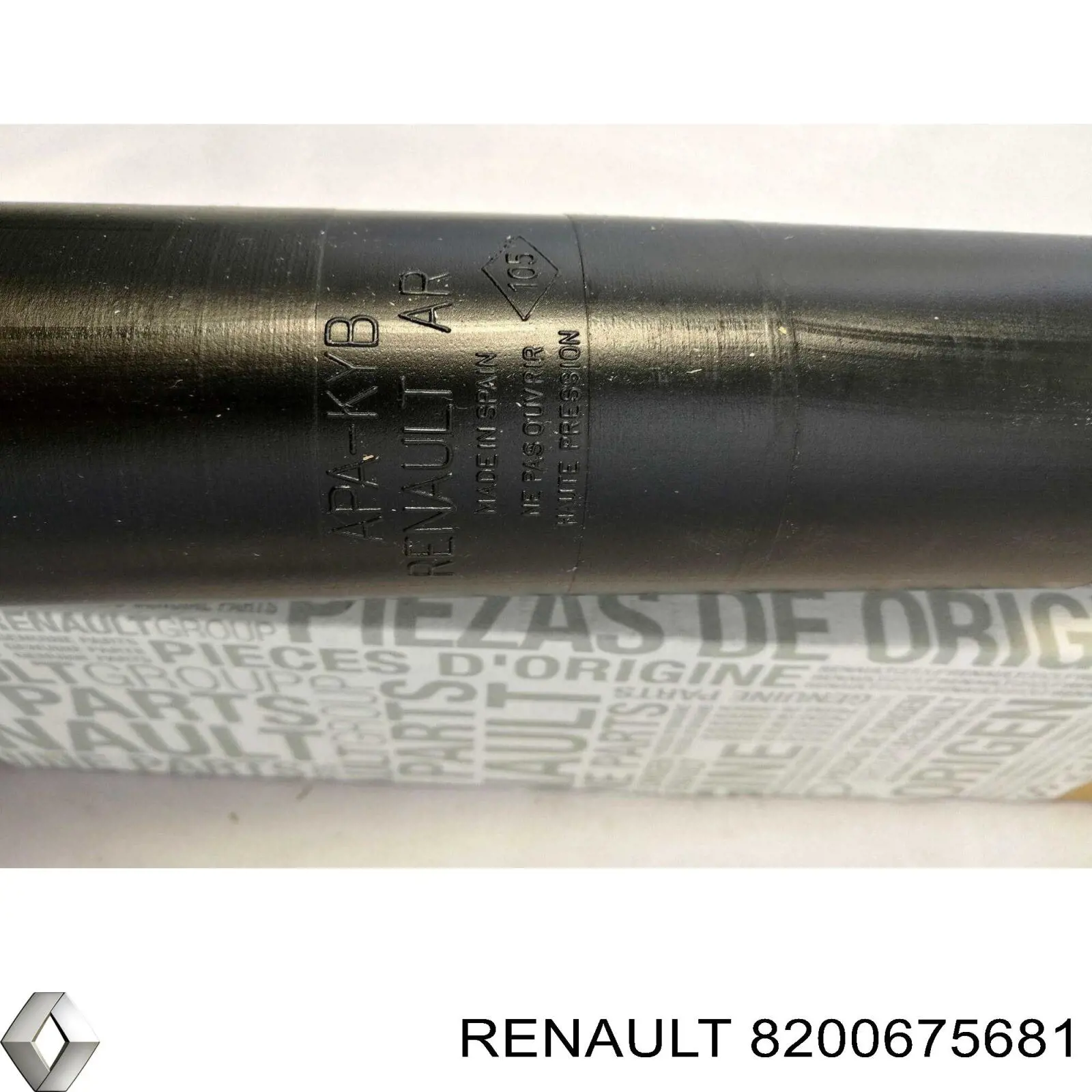 Comprar 8200675681 Renault (RVI) Amortiguador trasero