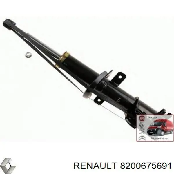 Amortiguadores Renault (RVI) 8200675691 precio, desde 59,82 EUR