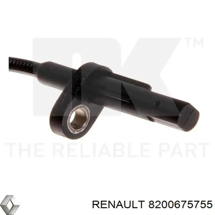 8200675755 Renault (RVI) sensor abs trasero