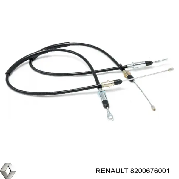 912840 SPJ Cable de freno de mano trasero izquierdo