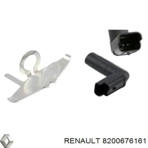 8200676161 Renault (RVI) sensor de cigüeñal