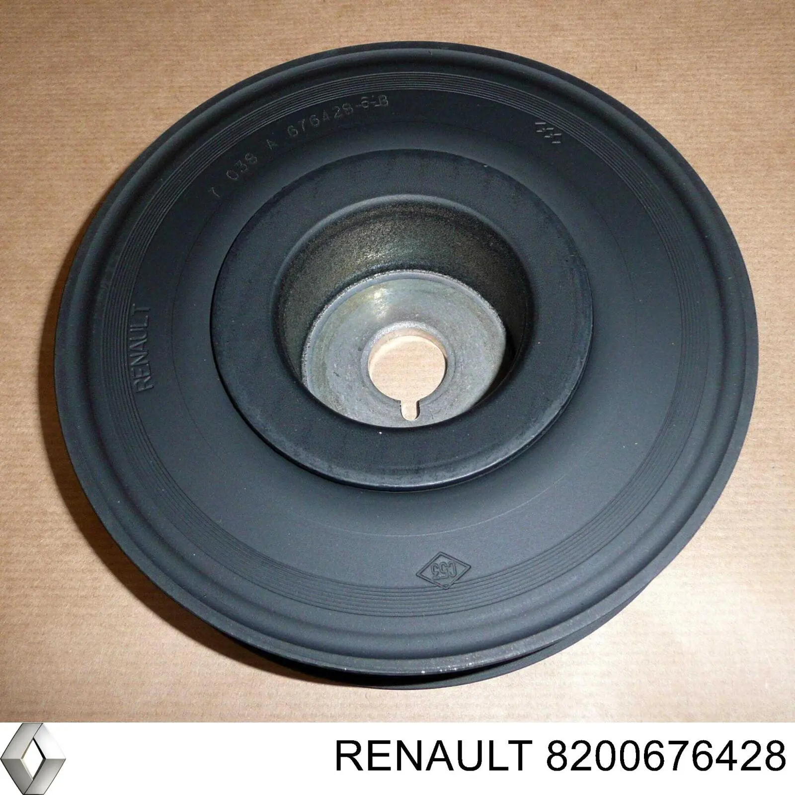 8200676428 Renault (RVI) polea, cigüeñal