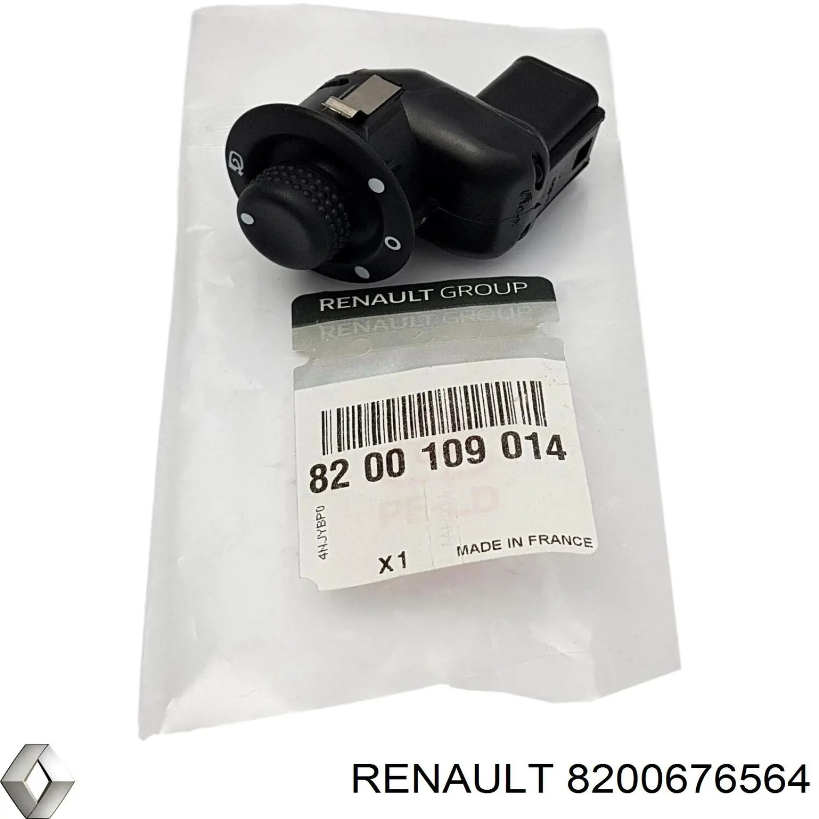 Módulo de espejos retrovisores en la puerta Renault (RVI) 8200676564 precio, desde 17,15 EUR