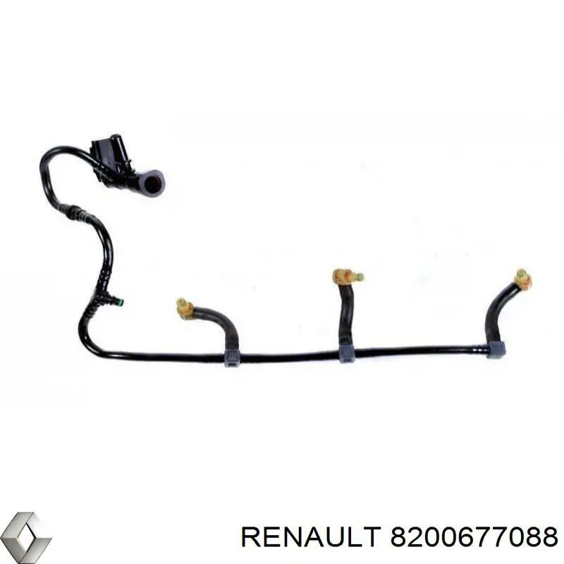 Tubería de retorno de combustible de los inyectores Renault (RVI) 8200677088 precio, desde 55,00 EUR