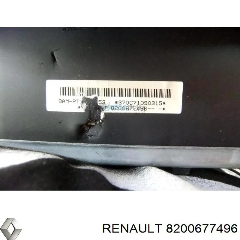 Airbag de volante 8200677496 Renault (RVI)
