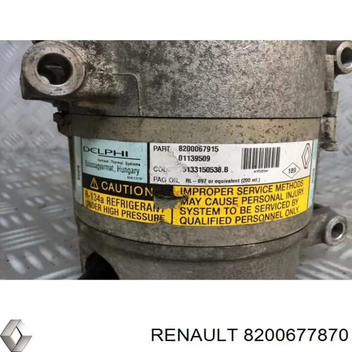 Compresor ac Renault (RVI) 8200677870 precio, desde 124,87 EUR