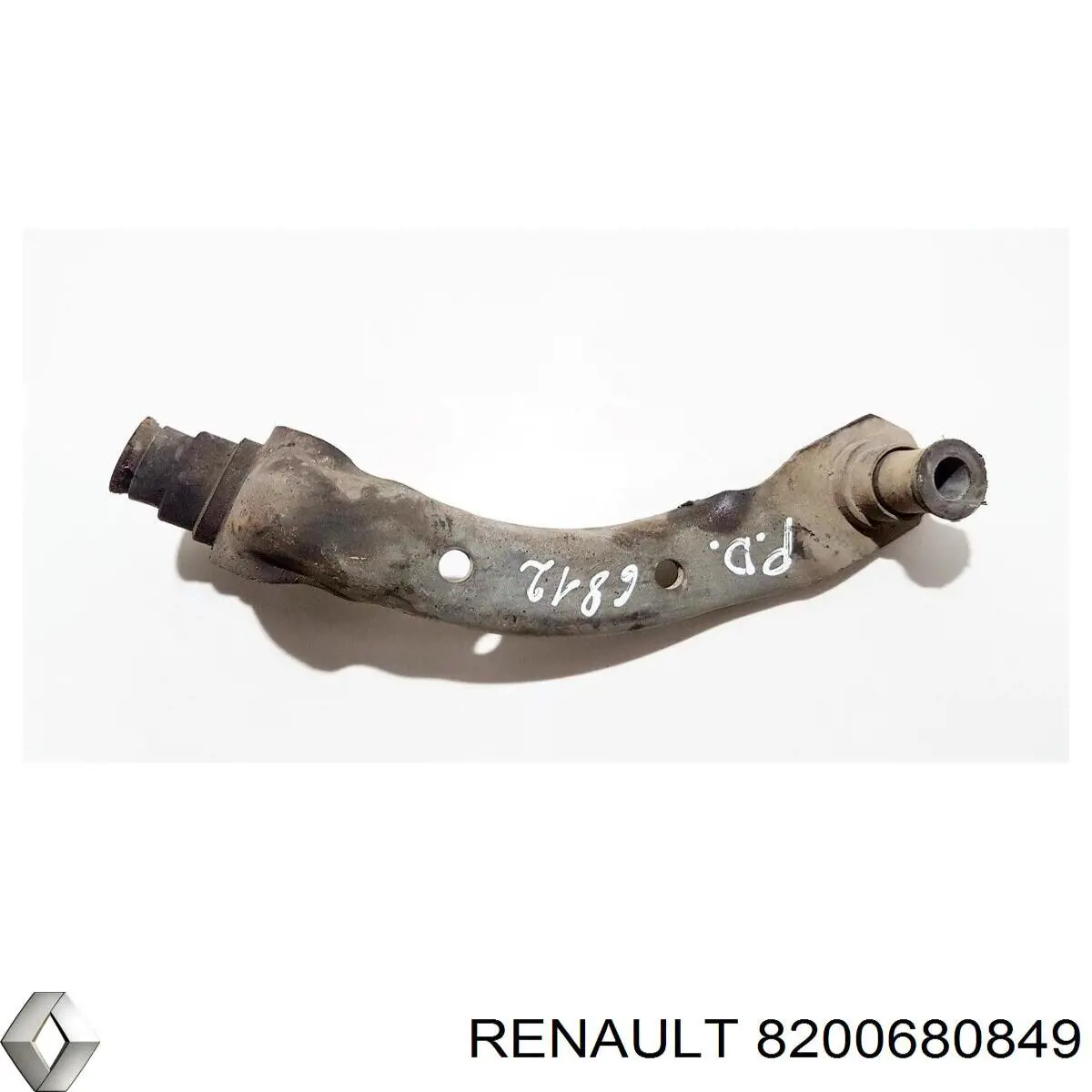 Tubería de alta presión, aire acondicionado, de compresor aire acondicionado a condensador para Renault Scenic (JM0)