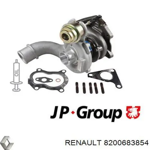 8200683854 Renault (RVI) turbocompresor