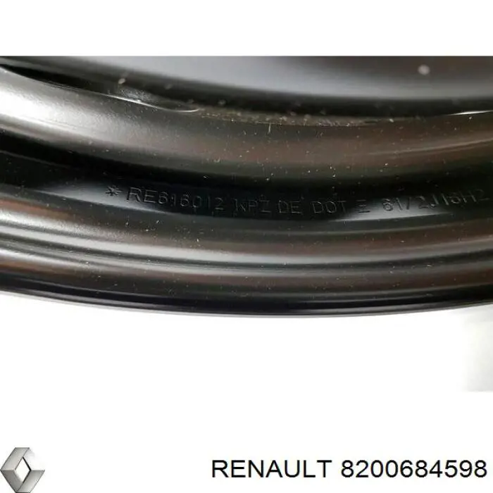 Comprar 8200684598 Renault (RVI) Llantas de acero (Estampado)