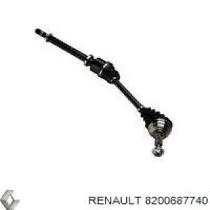 8200687740 Renault (RVI) Árbol de transmisión delantero derecho