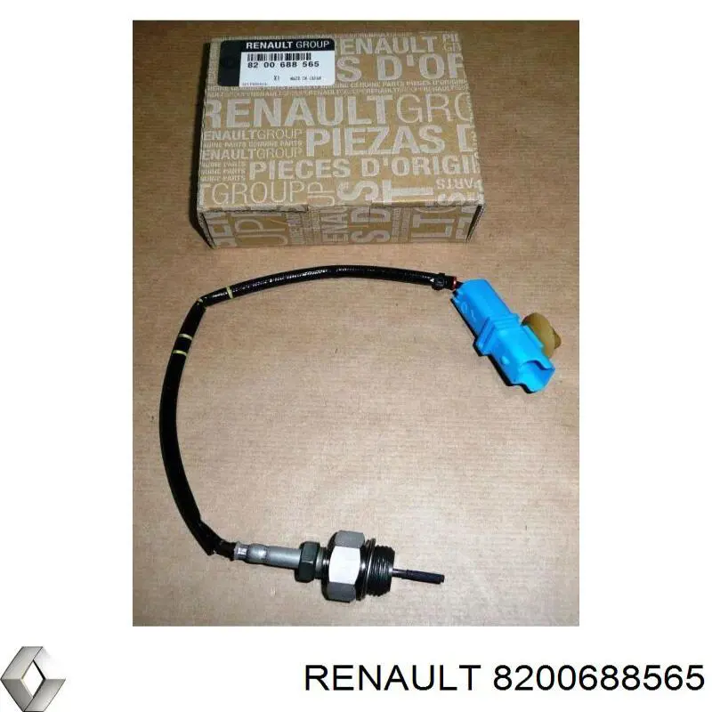 8200688565 Renault (RVI) sensor de temperatura, gas de escape, antes de catalizador