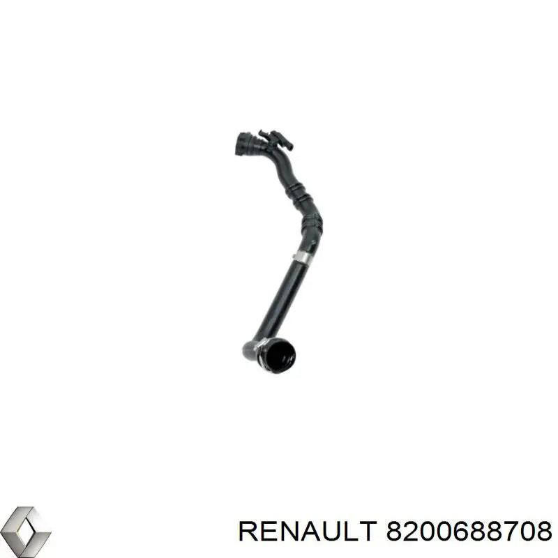 Manguito intercooler izquierdo para Renault Kangoo (KW01)