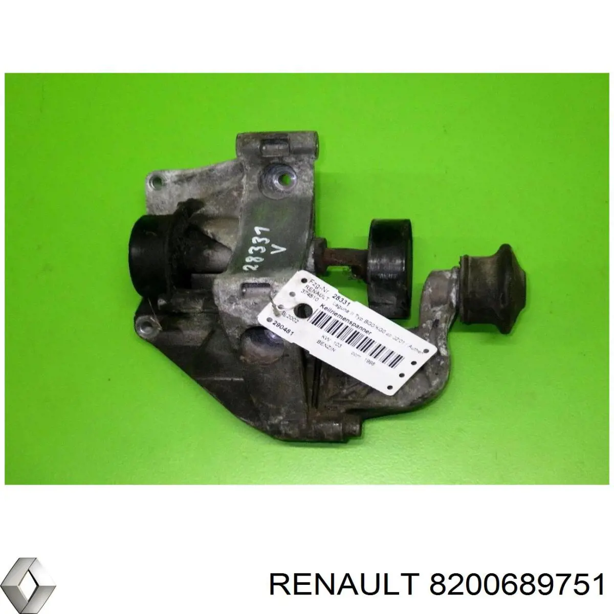 8200689751 Renault (RVI) soporte alternador