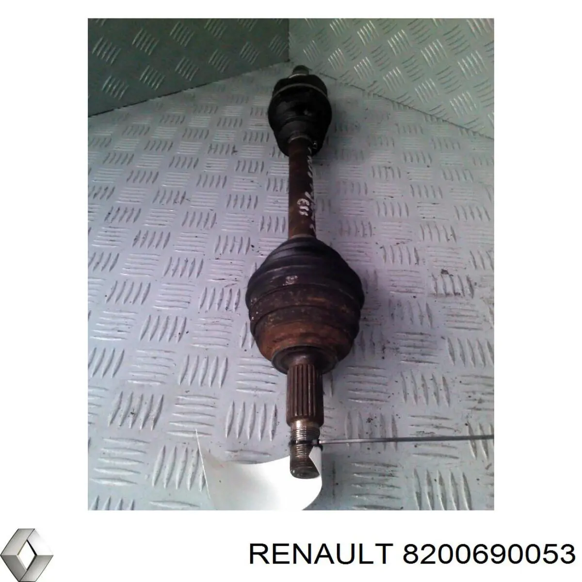 8200690053 Renault (RVI) árbol de transmisión delantero izquierdo