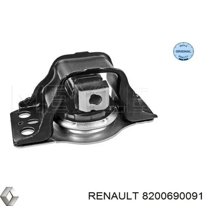Comprar 8200690091 Renault (RVI) Soporte de motor derecho