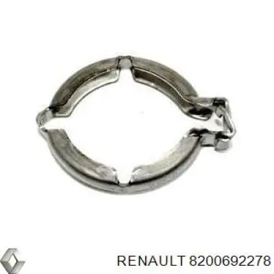 8200692278 Renault (RVI) abrazadera de tubo de válvula egr