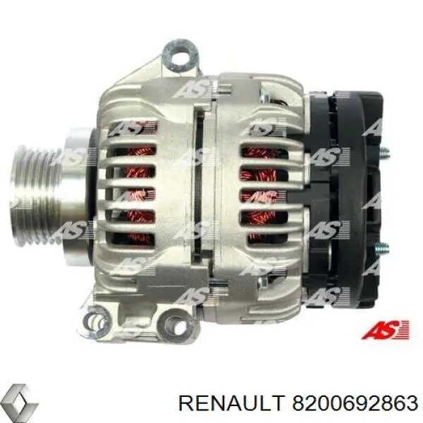 8200692863 Renault (RVI) alternador