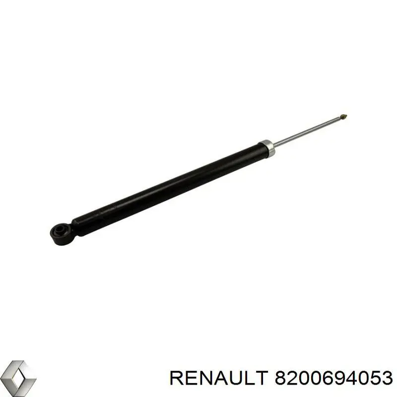 Cable de freno de mano trasero izquierdo 8200694053 Renault (RVI)