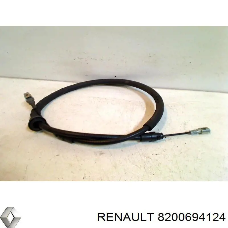 8200694124 Renault (RVI) cable de freno de mano delantero