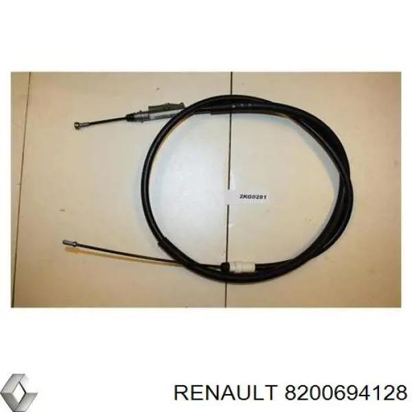 Cable de freno de mano trasero derecho/izquierdo Renault (RVI) 8200694128 precio, desde 15,75 EUR