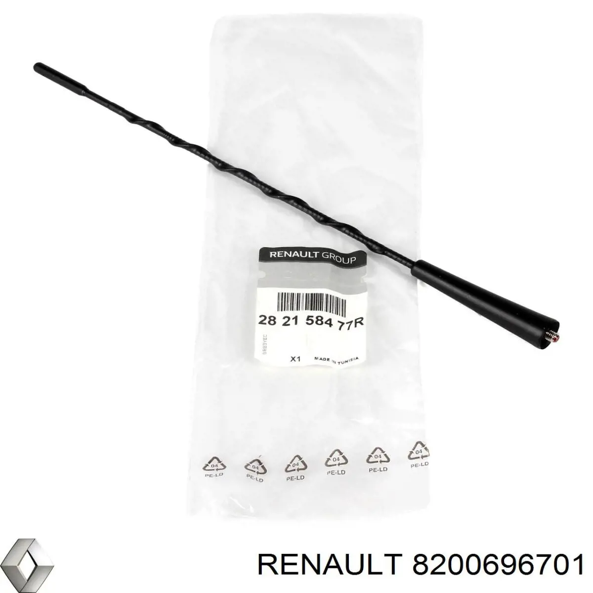 Antena 8200696701 Renault (RVI)