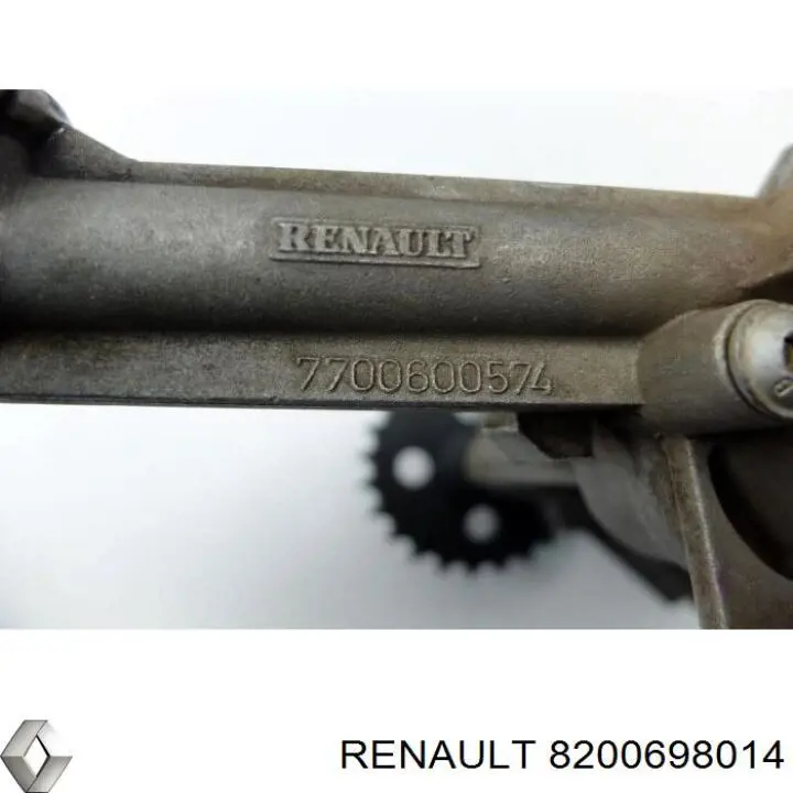 8200698014 Renault (RVI) bomba de aceite
