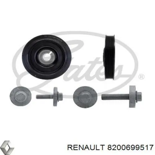 Comprar 8200699517 Renault (RVI) La polea del cigüeñal