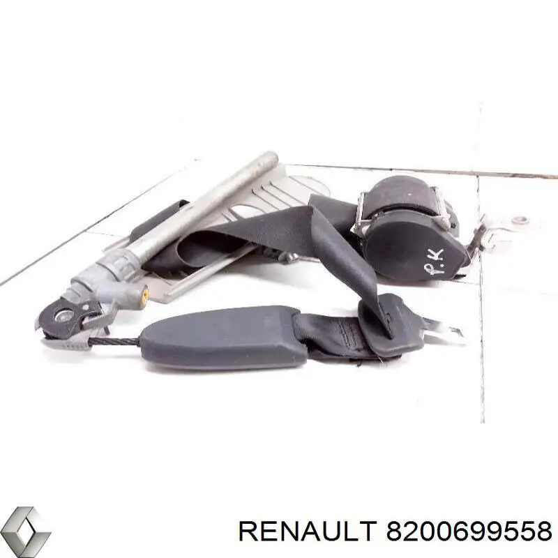 8200699558 Renault (RVI) cinturón de seguridad delantero izquierda