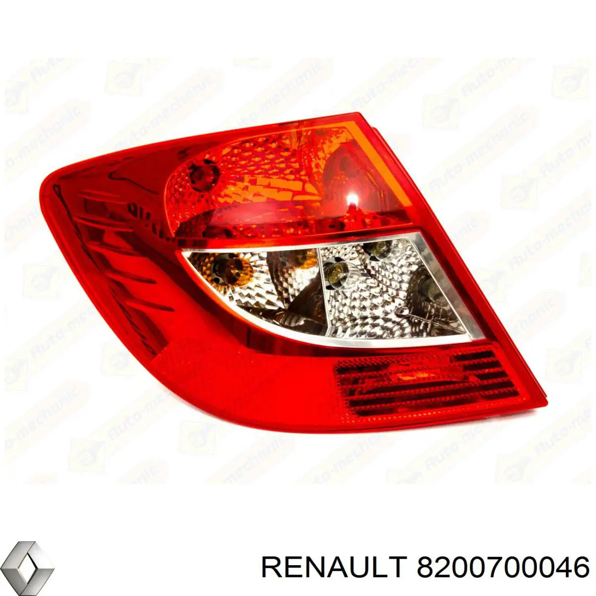 8200700046 Renault (RVI) piloto posterior izquierdo