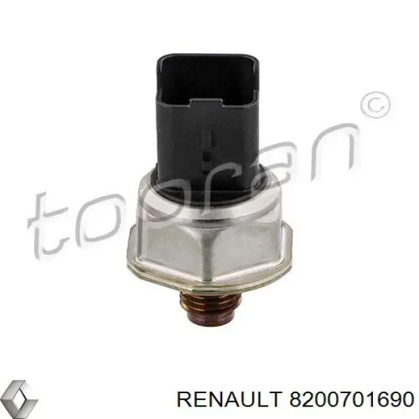 8200701690 Renault (RVI) regulador de presión de combustible