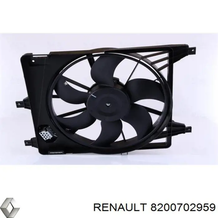 8200702959 Renault (RVI) Electroventilador del motor