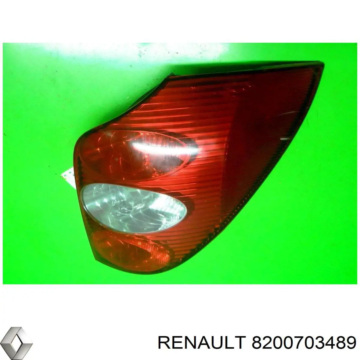 8200703489 Renault (RVI) Piloto trasero derecho