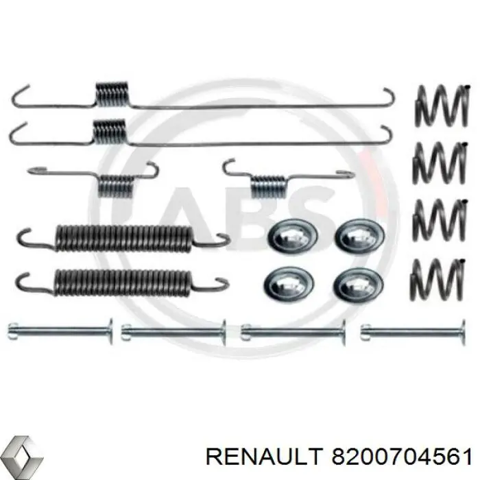 Cable de freno de mano trasero derecho/izquierdo Renault (RVI) 8200704561 precio, desde 35,32 EUR