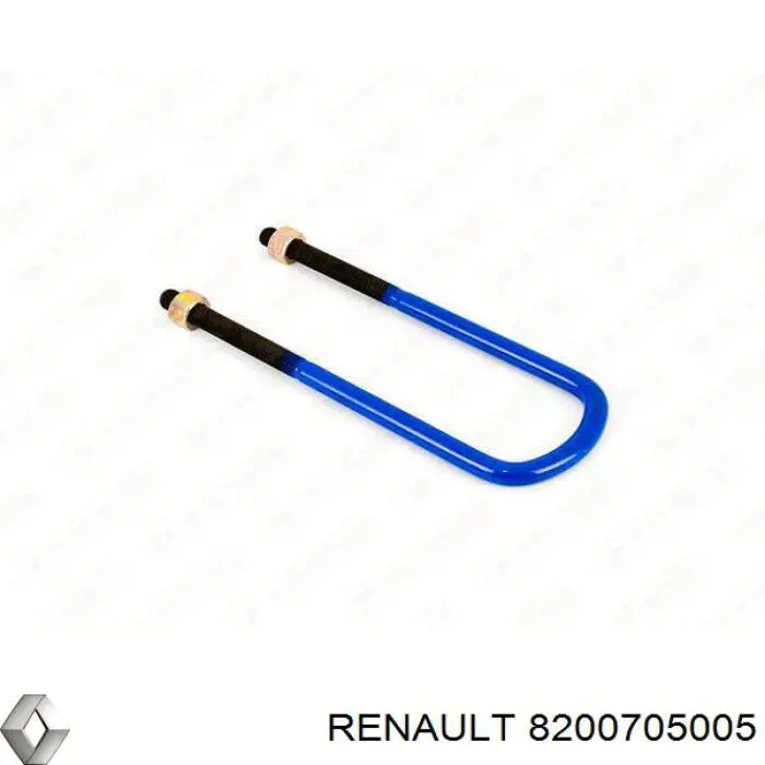 Comprar 8200705005 Renault (RVI) Abrazadera de ballesta