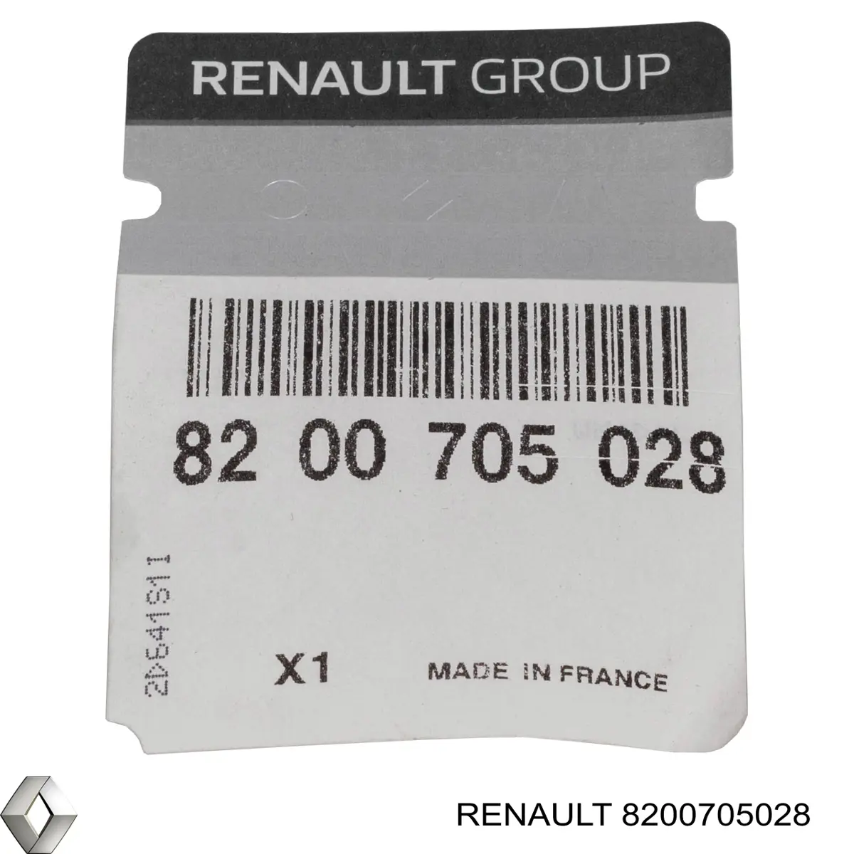 8200705028 Renault (RVI) manguera de alta presion de direccion, hidráulica