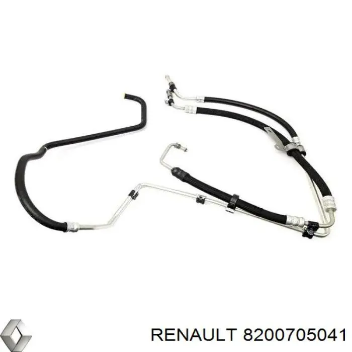 8200705041 Renault (RVI) manguera de alta presion de direccion, hidráulica