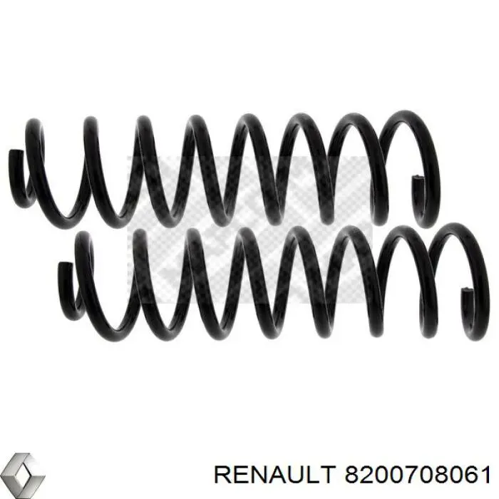 8200708061 Renault (RVI) Muelle trasero