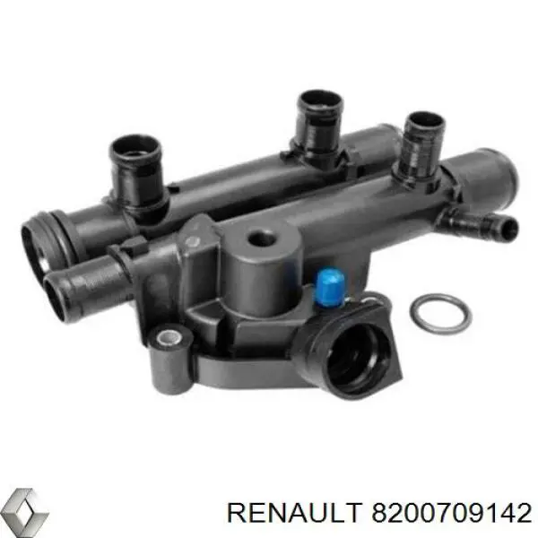 8200709142 Renault (RVI) caja del termostato