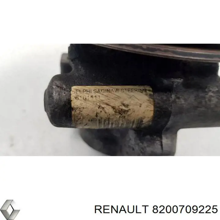 491107724R Renault (RVI) bomba hidráulica de dirección