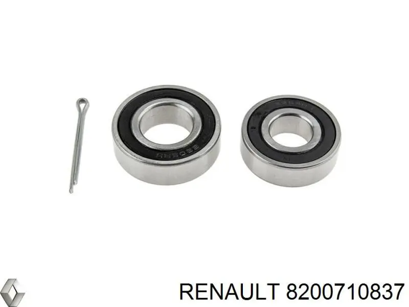 Tuerca del cubo de la rueda delantera 93865437 Peugeot/Citroen