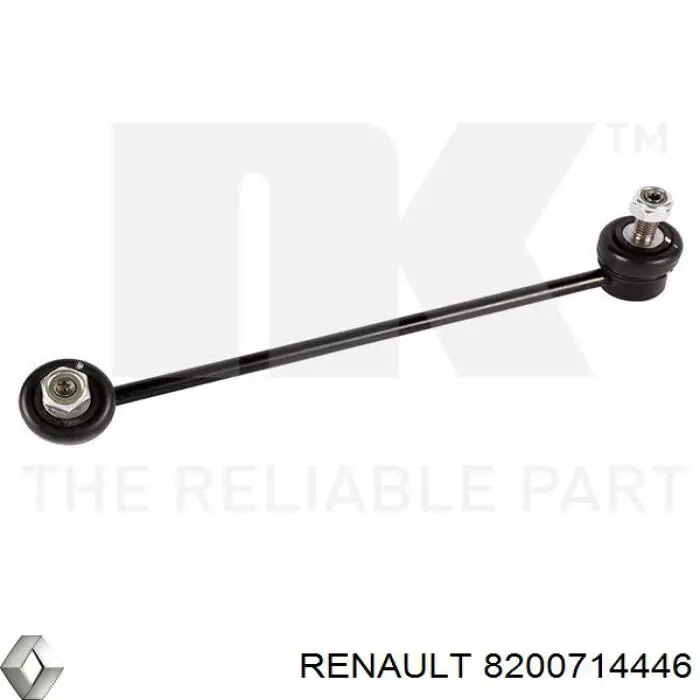 8200714446 Renault (RVI) barra estabilizadora delantera izquierda