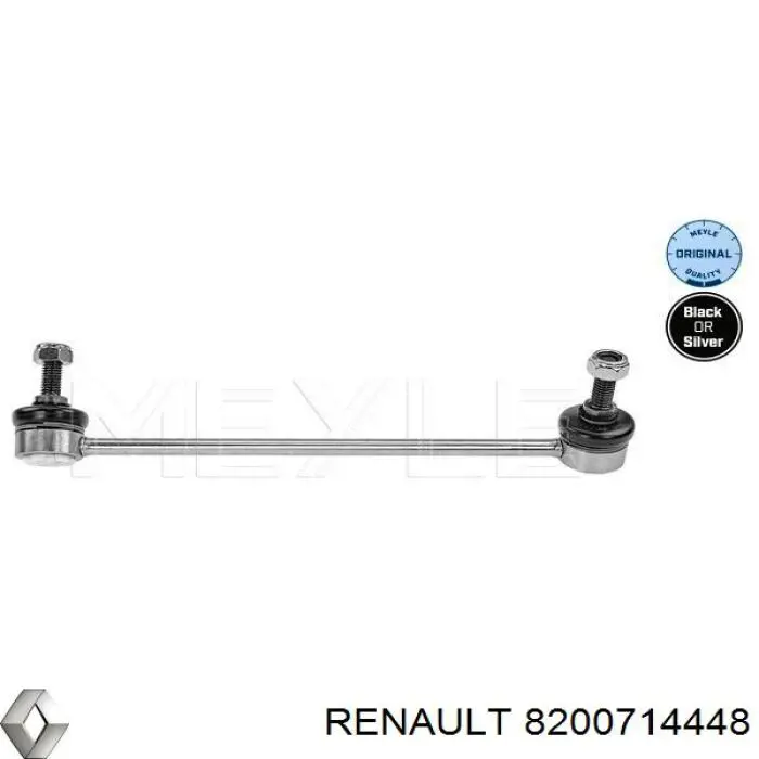 8200714448 Renault (RVI) barra estabilizadora delantera derecha