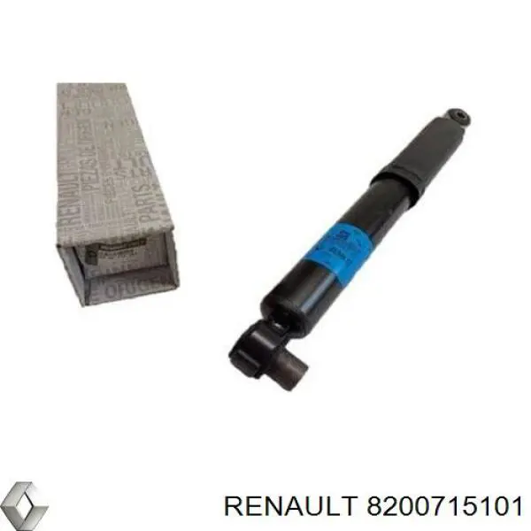 8200715101 Renault (RVI) amortiguador delantero