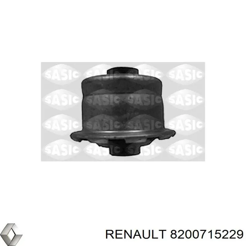 8200020402 Renault (RVI) suspensión, cuerpo del eje trasero