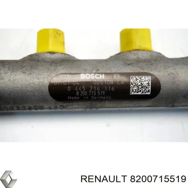 8200715519 Renault (RVI) sensor de presión de combustible