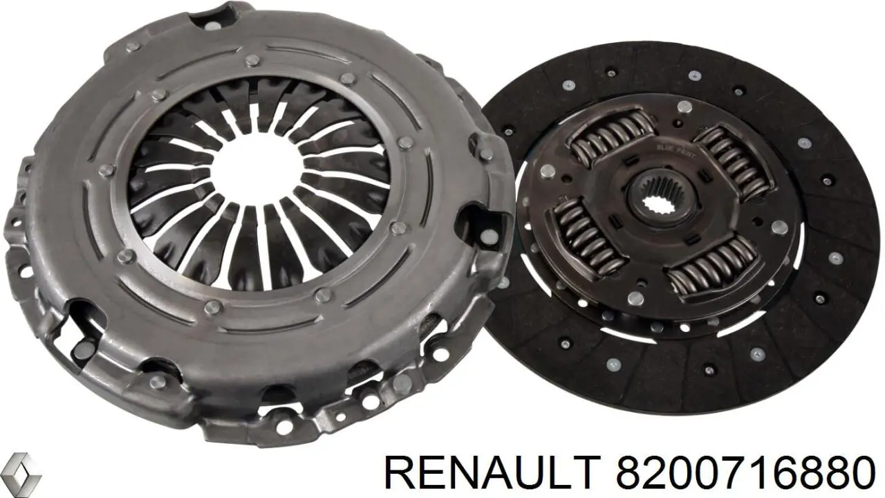 8200716880 Renault (RVI) plato de presión del embrague