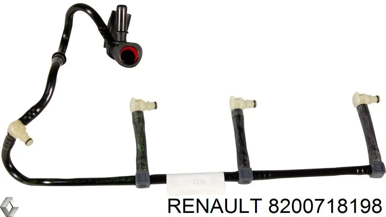 Tubería de retorno de combustible de los inyectores Renault (RVI) 8200718198 precio, desde 55,00 EUR