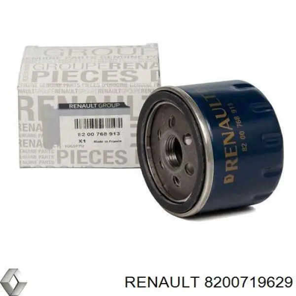 Sensor de presión del colector de admisión 8200719629 Renault (RVI)