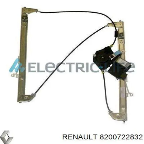 Mecanismo elevalunas delantero izquierdo Renault (RVI) 8200722832 precio, desde 36,60 EUR