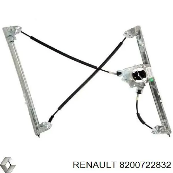 Mecanismo de elevalunas delantero izquierdo 8200722832 Renault (RVI)